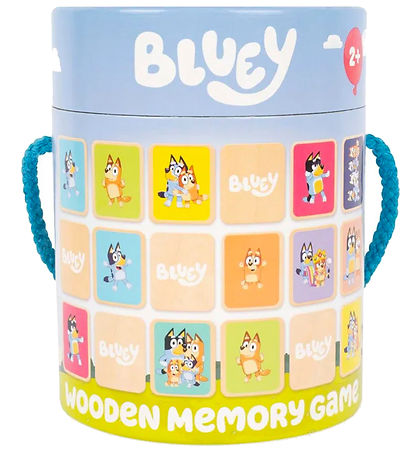 Bluey Memory-Spiel - Holz - 18 Teile