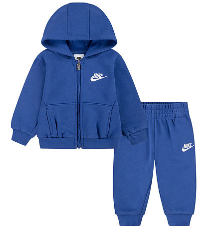 Nike Sweatsæt - Cardigan/Sweatpants - Game Royal Nike Sweatsæt - Cardigan/Sweatpants - Game Royal
