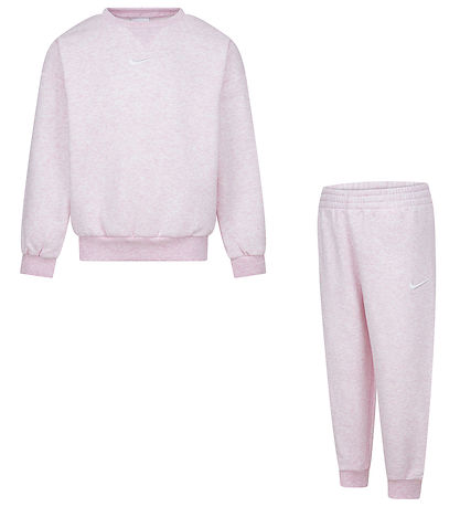 Nike Sweatsæt - Sweatshirt/Sweatpants - Pink Foam Heather Nike Sweatsæt - Sweatshirt/Sweatpants - Pink Foam Heather