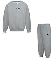 Nike Sweatsæt - Sweatshirt/Sweatpants - Grey Heather