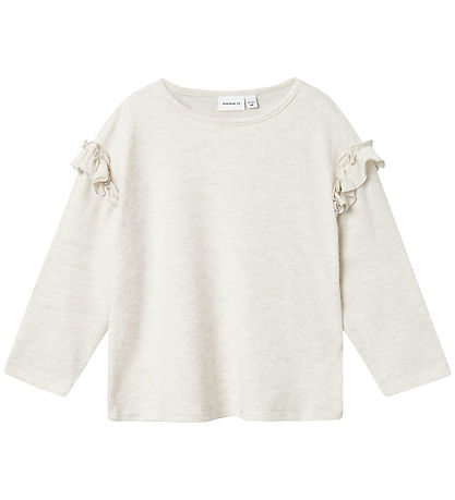 Name It Bluse - Strik - NmfStella - Peyote Melange Name It Bluse - Strik - NmfStella - Peyote Melange