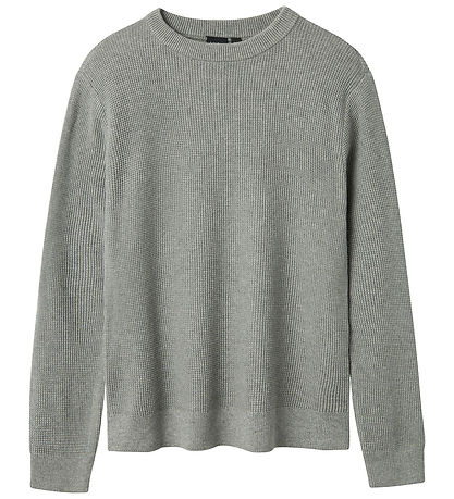 LMTD Blouse - Knitted - NlmBilas - Grey Melange