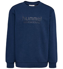 Hummel Sweatshirt - hmlJR Base - Dress Blues Hummel Sweatshirt - hmlJR Base - Dress Blues