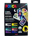 Posca Tuscher - PC-5M - 8 stk. - Multifarvet