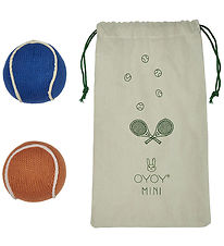 OYOY Rangle - Tennisbolde - Apricot / Blue OYOY Rangle - Tennisbolde - Apricot / Blue