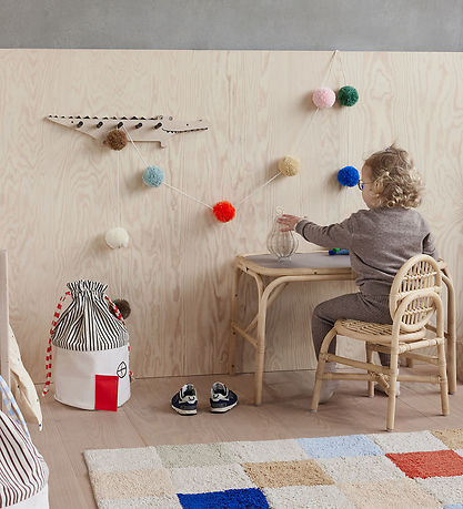 OYOY Guirlande - Pom Pom - 300 cm - Multi