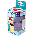Sistema Beholdere - Yogurt 2-Pack - 150 ml - Turkis/Lilla Sistema Beholdere - Yogurt 2-Pack - 150 ml - Turkis/Lilla