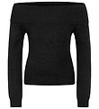 Grunt Bluse - Strik - GrOnes - Sort Grunt Bluse - Strik - GrOnes - Sort