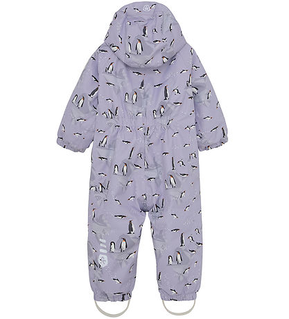 Color Kids Flyverdragt - Languid Lavender m. Pingviner