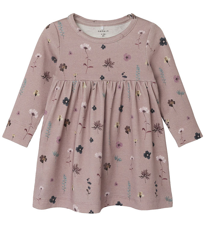 NAME IT Langærmet Kjole Odetta Deauville Mauve