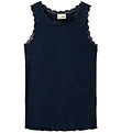 Sofie Schnoor Top - Rib - Navy Blue Sofie Schnoor Top - Rib - Navy Blue