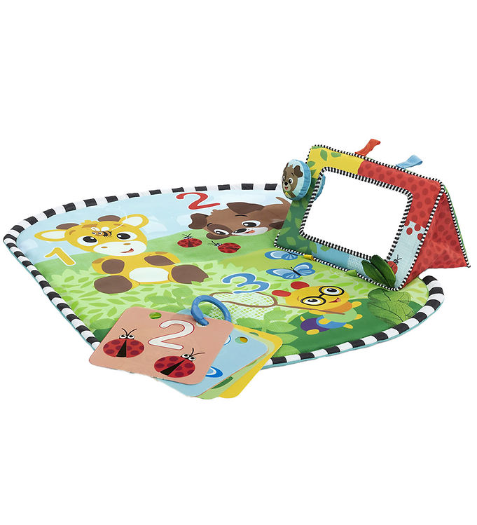 Baby Einstein Discovery Garden Aktivitetstæppe & Gulvspejl - Hape