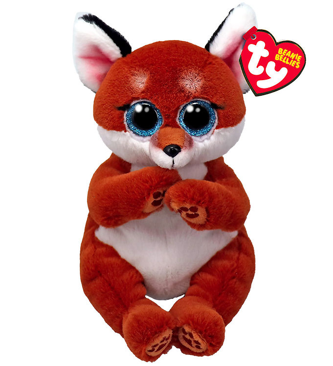 Ty Bamse - Beanie Bellies - 17 cm - Witt