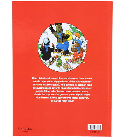 Forlaget Carlsen Bog - Rasmus Klump og Juleekspressen - Dansk Forlaget Carlsen Bog - Rasmus Klump og Juleekspressen - Dansk