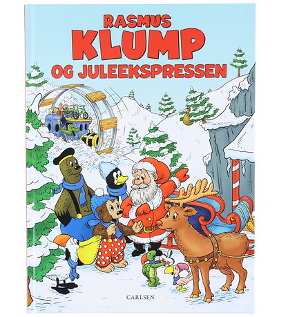 Forlaget Carlsen Bog - Rasmus Klump og Juleekspressen - Dansk Forlaget Carlsen Bog - Rasmus Klump og Juleekspressen - Dansk