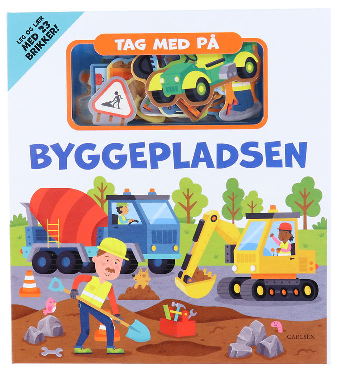Forlaget Carlsen Aktivitetsbog - Tag Med På Byggepladsen