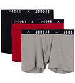 Jordan Boxershorts - 3-pak - Sort/Rød/Grå