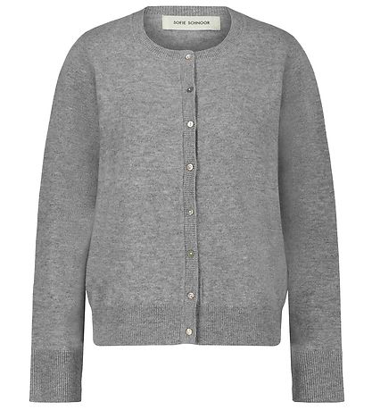 Sofie Schnoor Cardigan - Strik - Uld - Grey Melange Sofie Schnoor Cardigan - Strik - Uld - Grey Melange