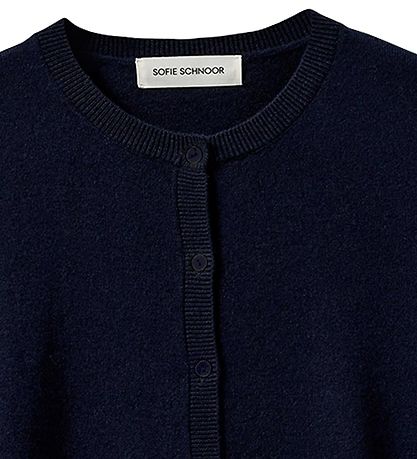 Sofie Schnoor Cardigan - Strik - Uld - Navy