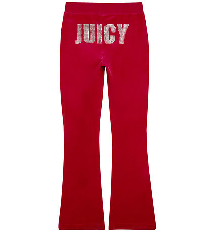 Juicy Couture Velourbukser - Lisa Low - Astor Red