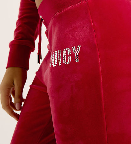 Juicy Couture Velourbukser - Lisa Low - Astor Red