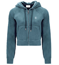 Juicy Couture Cardigan - Velour - Madison - Bluest One Juicy Couture Cardigan - Velour - Madison - Bluest One