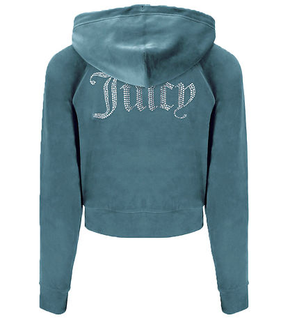 Juicy Couture Cardigan - Velour - Madison - Bluest One Juicy Couture Cardigan - Velour - Madison - Bluest One