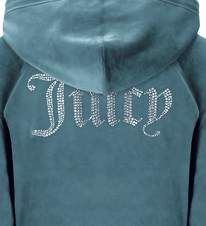Juicy Couture Cardigan - Velour - Madison - Bluest One Juicy Couture Cardigan - Velour - Madison - Bluest One