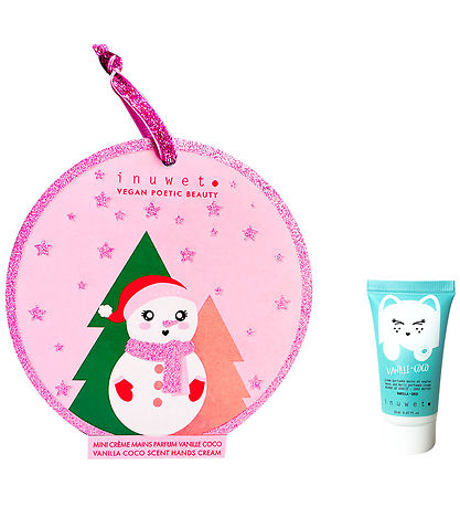 Inuwet Håndcreme - Santa Snowman Ball - Vanille Coco Inuwet Håndcreme - Santa Snowman Ball - Vanille Coco