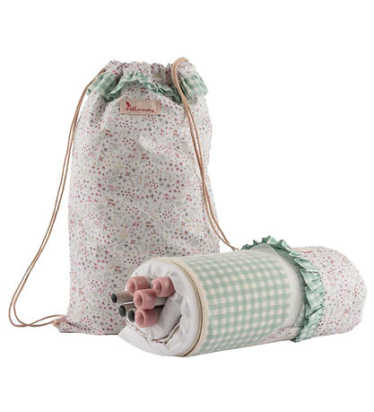 Asi Dukketilbehør - Rejseseng - 36-46 cm - Grøn Asi Dukketilbehør - Rejseseng - 36-46 cm - Grøn