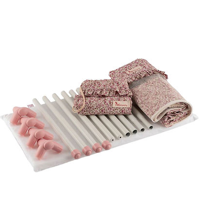 Asi Dukketilbehør - Rejseseng - 36-46 cm - Rosa Asi Dukketilbehør - Rejseseng - 36-46 cm - Rosa