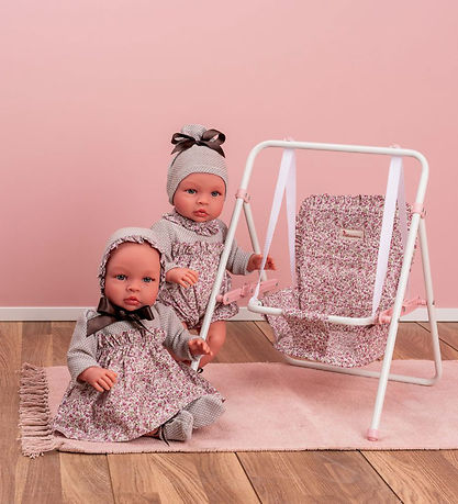 Asi Dukketilbehør - Gynge - 36-46 cm - Rosa