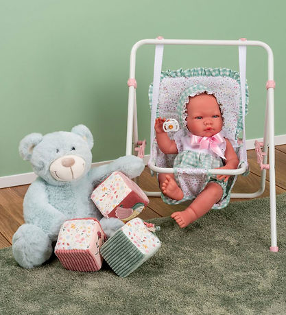 Asi Dukketilbehør - Gynge - Cloe - 36-46 cm -  Grøn