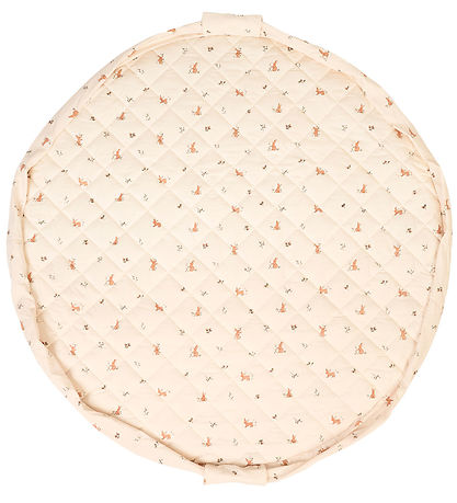 Play&Go Legetøjstæppe - Ø120 cm - Soft Organic - Rabbit Play&Go Legetøjstæppe - Ø120 cm - Soft Organic - Rabbit