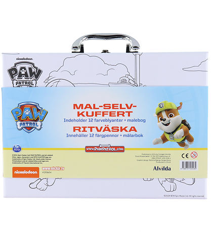 Alvilda Kuffert - Paw Patrol - Mal Selv Kuffert Alvilda Kuffert - Paw Patrol - Mal Selv Kuffert