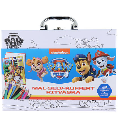 Alvilda Kuffert - Paw Patrol - Mal Selv Kuffert Alvilda Kuffert - Paw Patrol - Mal Selv Kuffert