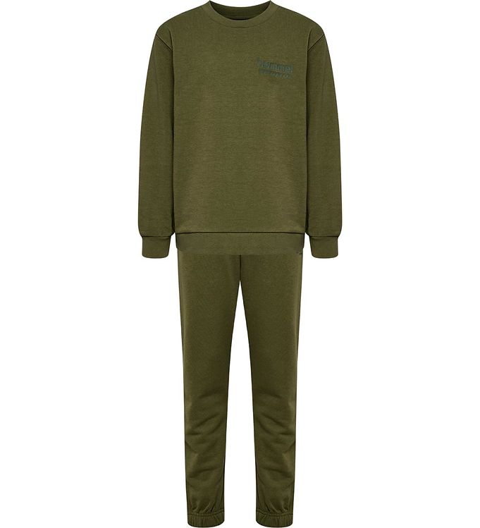 Hummel Sweatsæt - hmlJR Base - Winter Moss