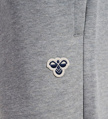 Hummel Sweatpants - hmlJR - Grey Melange Hummel Sweatpants - hmlJR - Grey Melange