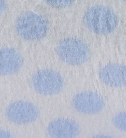 Nørgaard Madsens Plaid m. Bamsehoved - 75x95 cm - Azul