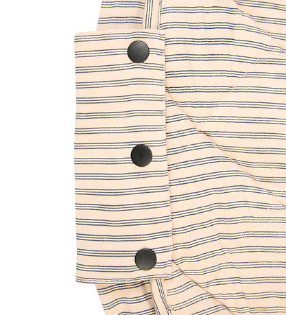 Play&Go Legetøjstæppe - Ø120 cm - Soft Organic - Stripes Blue Play&Go Legetøjstæppe - Ø120 cm - Soft Organic - Stripes Blue