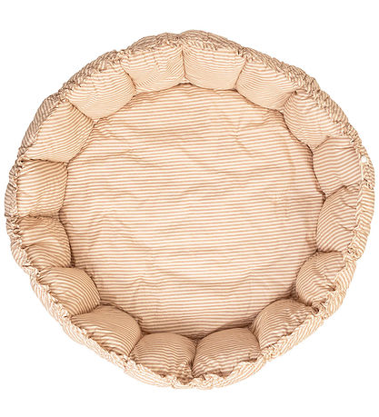 Play&Go Legetæppe - 3-i-1 - Ø130 cm - Bloom Stripes Brown Play&Go Legetæppe - 3-i-1 - Ø130 cm - Bloom Stripes Brown