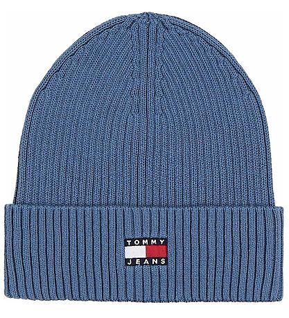 Tommy Hilfiger Hue - Strik - Heritage Beanie - Ocean Storm