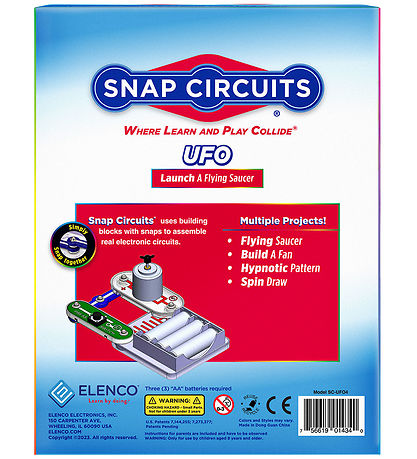 Snap Circuits UFO Sæt - Launch A Flying Saucer Snap Circuits UFO Sæt - Launch A Flying Saucer