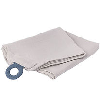 Doomoo Ammetæppe m. Bidering - Musselin - 100x85 cm - Beige Doomoo Ammetæppe m. Bidering - Musselin - 100x85 cm - Beige