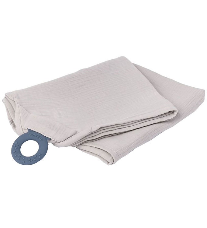 Doomoo Amme-/Nussetæppe m. Bidering - Quilt - Beige