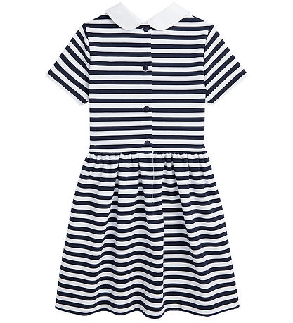 Polo Ralph Lauren Kjole - Navy/Hvidstribet Polo Ralph Lauren Kjole - Navy/Hvidstribet