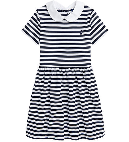 Polo Ralph Lauren Kjole - Navy/Hvidstribet Polo Ralph Lauren Kjole - Navy/Hvidstribet