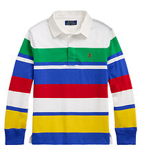 Polo Ralph Lauren Polobluse - Rugby - Multifarvet/Stribet Polo Ralph Lauren Polobluse - Rugby - Multifarvet/Stribet