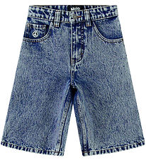 Molo Shorts - Denim - Alpha - Contrast Stone Molo Shorts - Denim - Alpha - Contrast Stone
