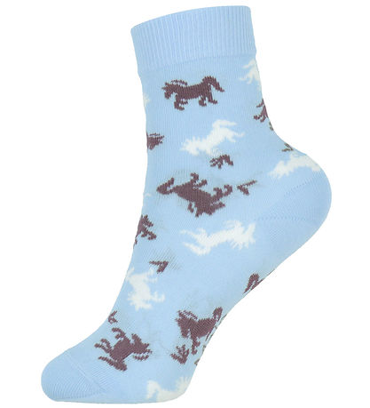 Molo Strømper - 2-pak - Nomi - Charlotte Pink/Blå